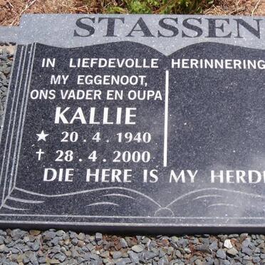 STASSEN Kallie 1940-2000