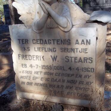 STEARS Frederik W. 1955-1960