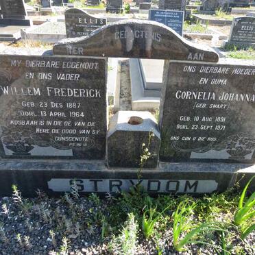 STRYDOM Willem Frederick 1887-1964 & Cornelia Johanna SWART 1891-1971