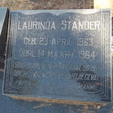 STANDER Laurinda 1963-1964