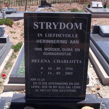 STRYDOM Helena Charlotta 1916-2003