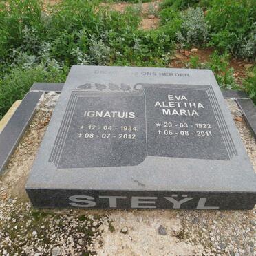 STEYL Ignatuis 1934-2012 & Eva Alettha Maria 1922-2011