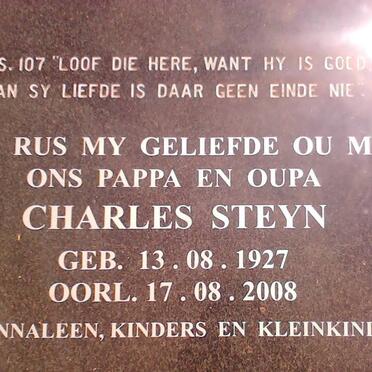 STEYN Charles 1927-2008