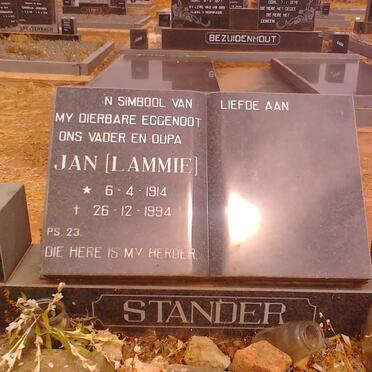 STANDER Jan 1914-1994