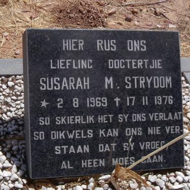 STRYDOM Susarah M. 1969-1976