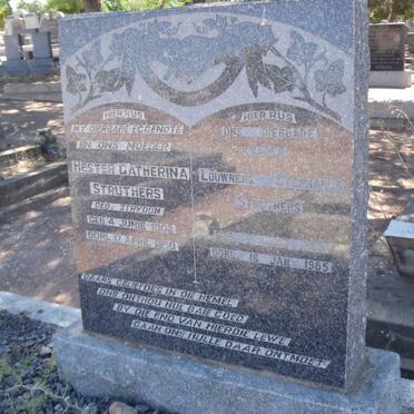 STRUTHERS Louwrens Stephanus 1898-1985 &amp; Hester Catherina STRYDOM 1902-1950