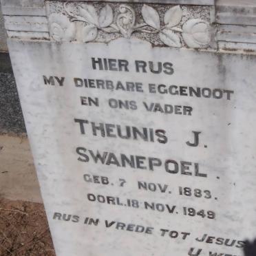 SWANEPOEL Theunis J. 1883-1949