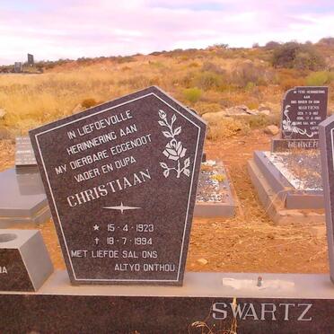 SWARTZ Christiaan 1923-1994