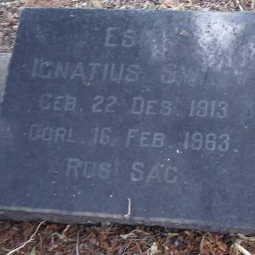 SWART Izaias Ignatius 1913-1963