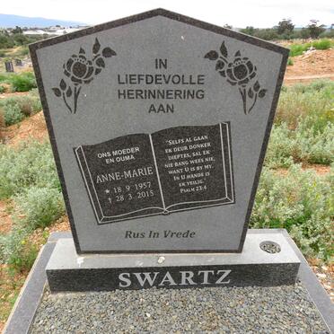 SWARTZ Anne-Marie 1957-2015