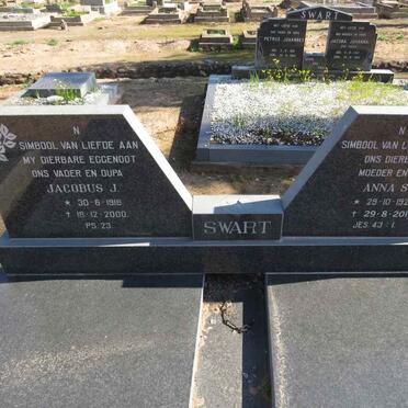 SWART Jacobus J. 1918-2000 & Anna S.M. 1924-2011