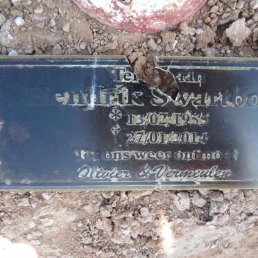 SWARTBOOI Hendrik 1955-2014