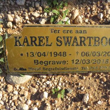 SWARTBOOI Karel 1948-2016