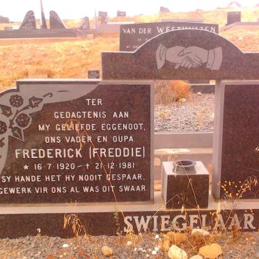 SWIEGELAAR Frederick 1920-1981