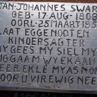 SWART Jan Johannes 1908-1953