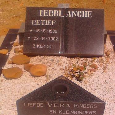 TERBLANCHE Retief 1930-2002