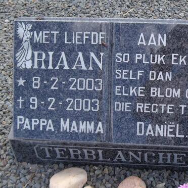 TERBLANCHE Riaan 2002-2003