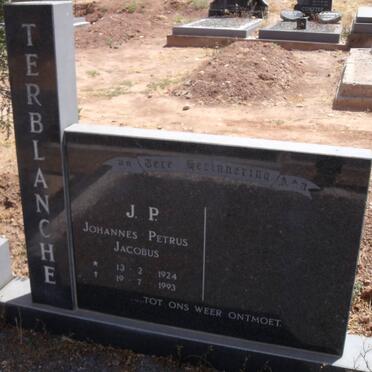 TERBLANCHE Johannes Petrus Jacobus 1924-1993