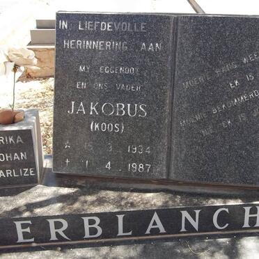 TERBLANCHE Jakobus 1934-1987