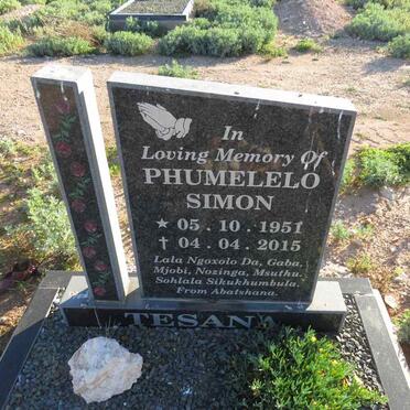 TESANA Phumelelo Simon 1951-2015