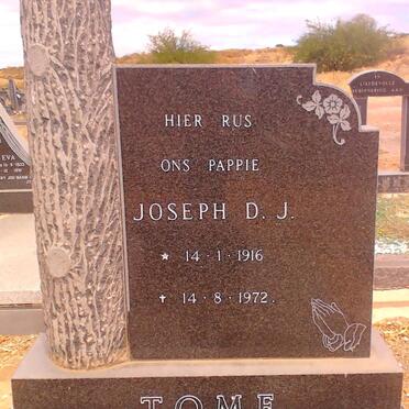 TOME Joseph D.J.1916-1972