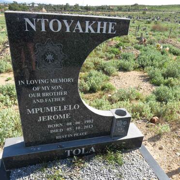 TOLA Mpumelelo Jerome 1982-2013