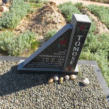 TOMOSE Nomkhanyelo 1938-2014