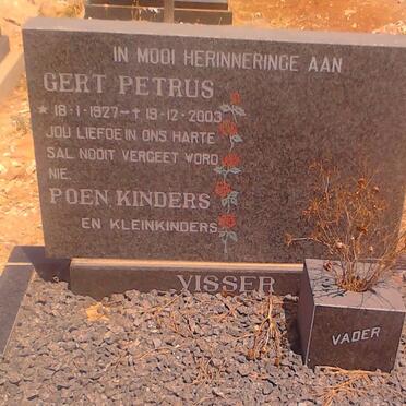 VISSER Gert Petrus 1927-2003