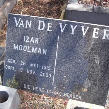 VYVER Izak Moolman, van de 1915-2000