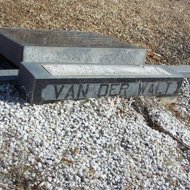 WALT Johanna Adriana, van der nee VAN DER MERWE 1922-1969