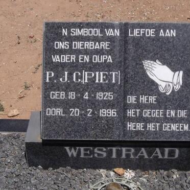 WESTRAAD P.J.C. 1925-1996