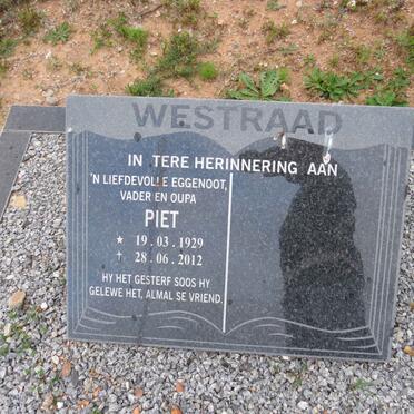 WESTRAAD Piet 1929-2012