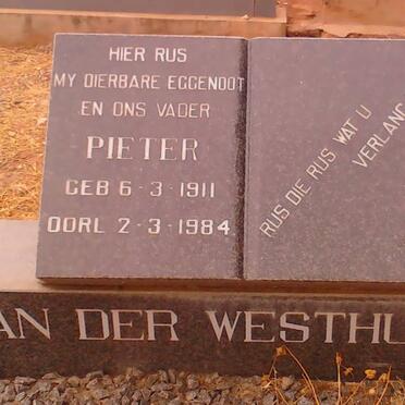 WESTHUIZEN Pieter, van der 1911-1984