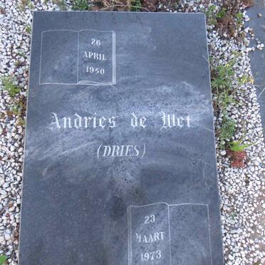 WET Andries, de 1950-1973