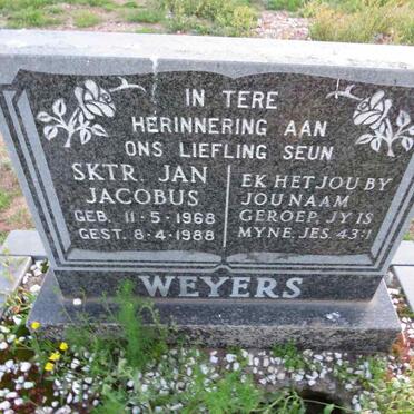 WEYERS Jan Jacobus 1968-1988
