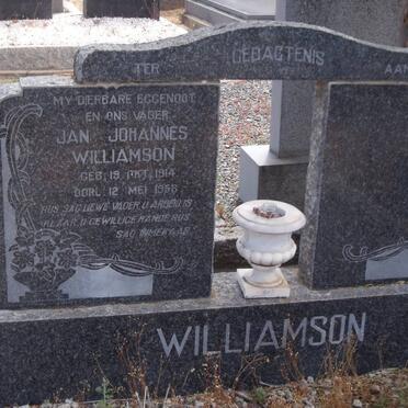 WILLIAMSON Jan Johannes 1914-1968