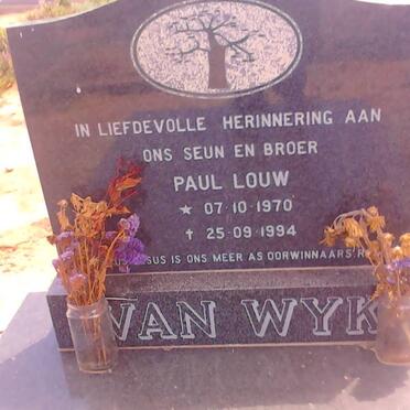 WYK Paul Louw, van 1970-1994