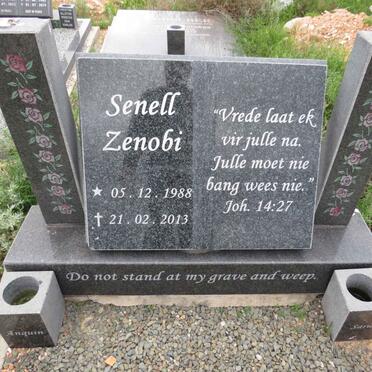 ZENOBI Senell 1988-2013