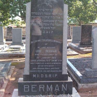 BERMAN Urie  -1964