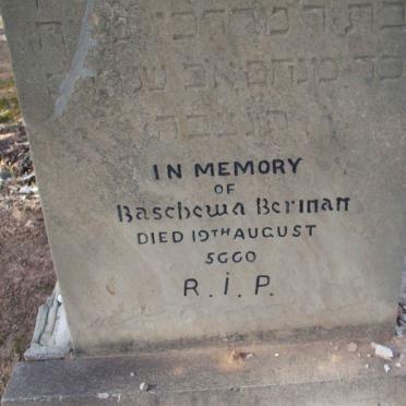 BERMAN Baschewa