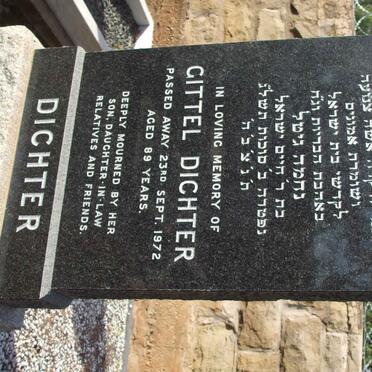 DICHTER Gittel  -1972 
