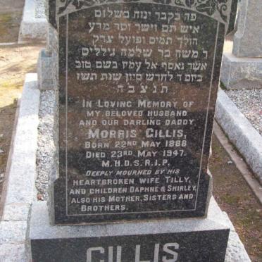 GILLIS Morris 1888-1947