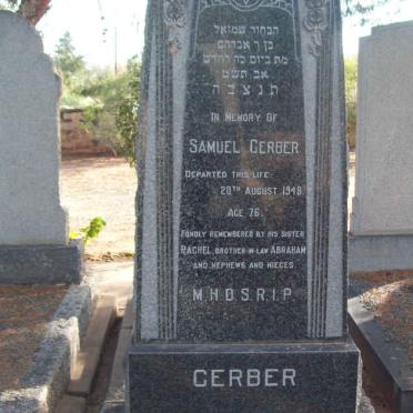 GERBER Samuel  -1949 