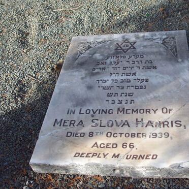 HARRIS Mera Slova  -1939 
