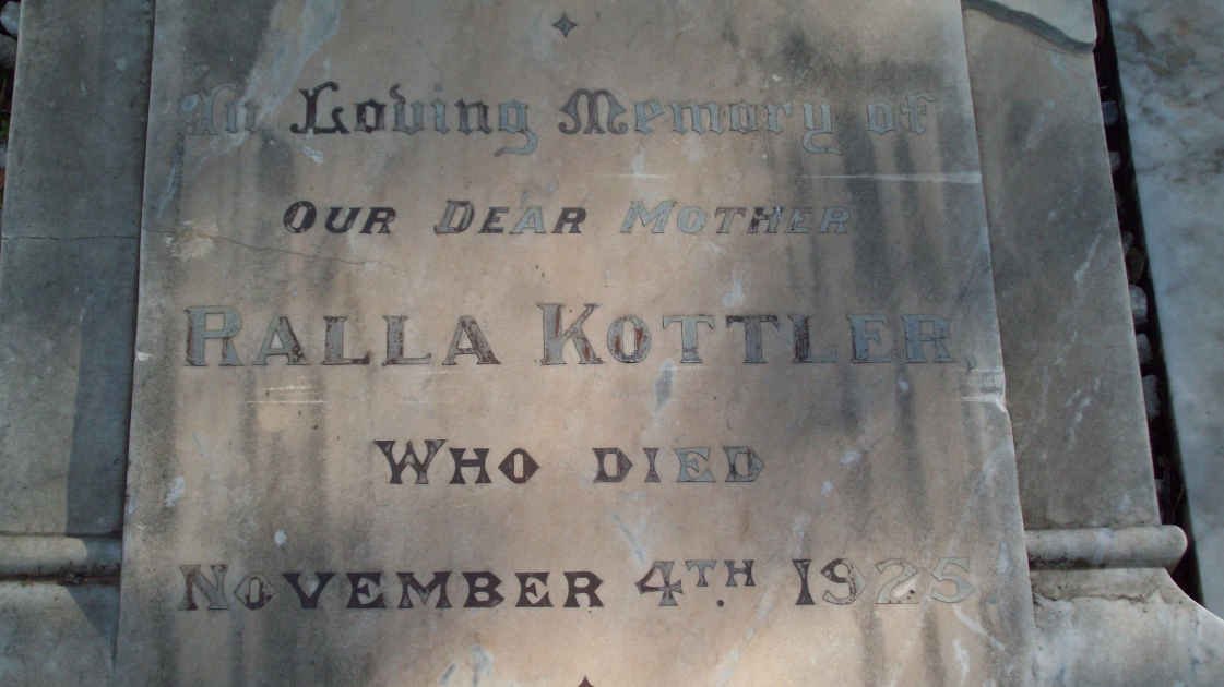 KOTTLER Ralla  -1925