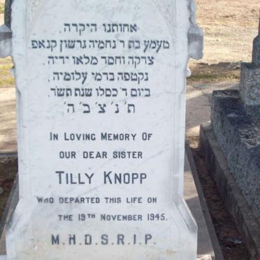 KNOPP Tilly  -1945