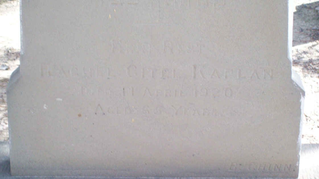 KAPLAN R.C.  -1920