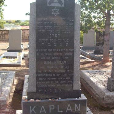 KAPLAN Sam   -1961