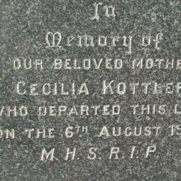 KOTTLER Cecilia  -1914