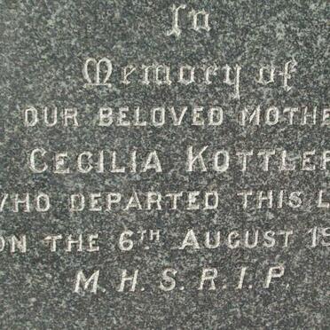 KOTTLER Cecilia  -1914
